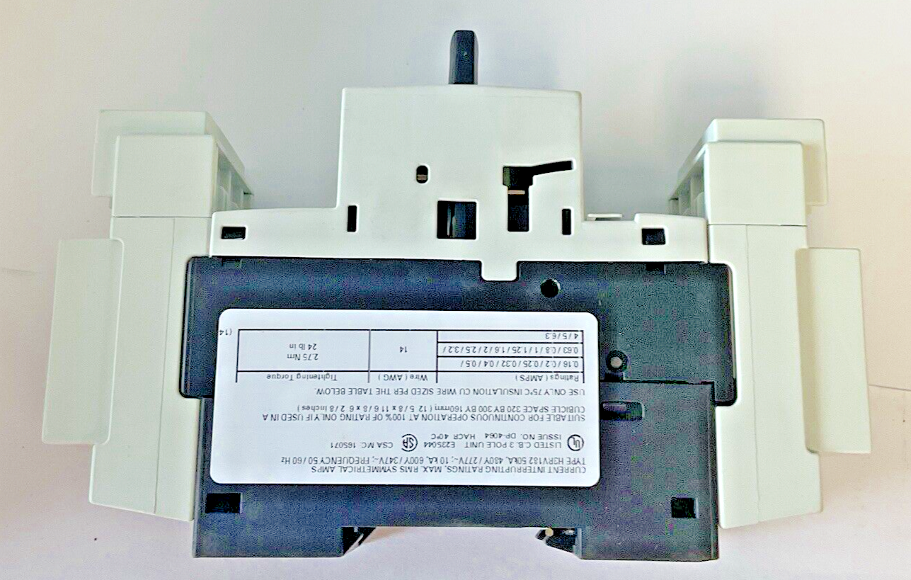 SIEMENS 3RV1821-1FD10 COMBINATION MOTOR CONTROL 5A