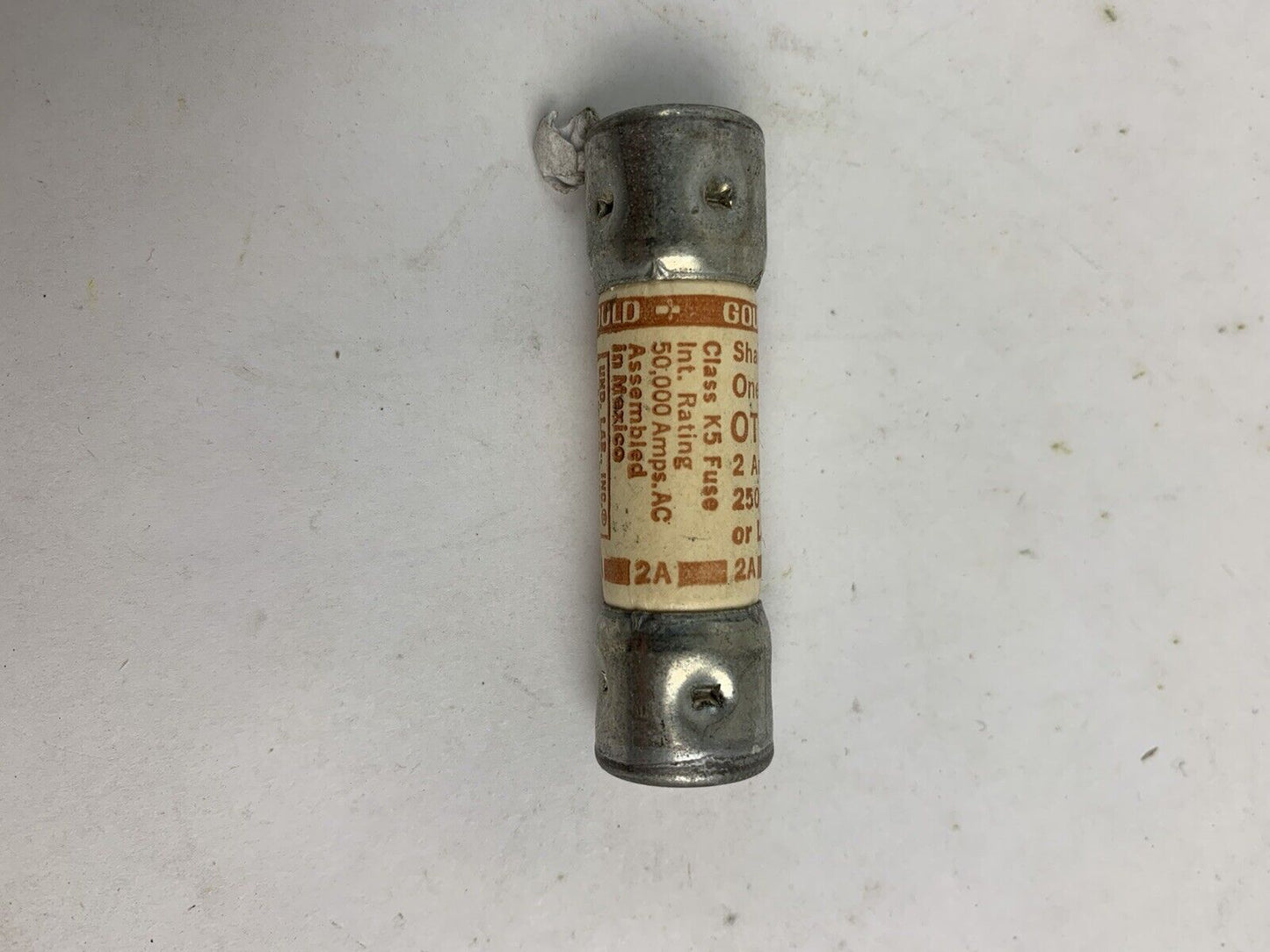 Gould Shawmut One-Time OT2 2A 250V Fuse "Lot of 10"