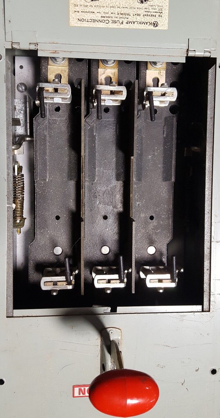 FRANK ADAM SHUTLBRAK PPSA 20 633 BUSS DUCT SWITCH 600V, 200A