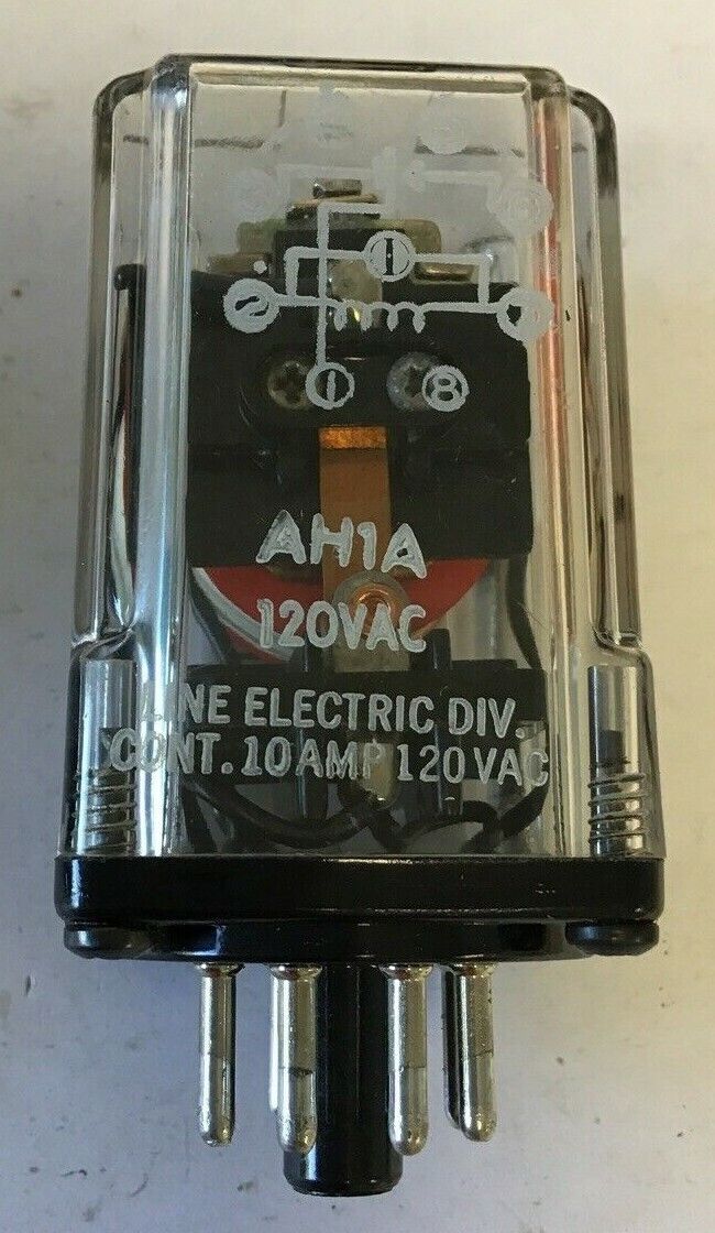 LINE ELECTRIC AH1A RELAY 120VAC 10A