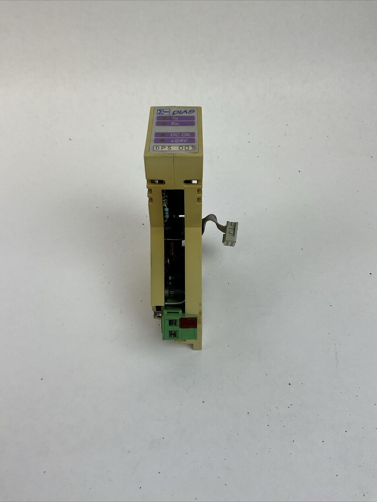 SIGMATEK 05-002-001-D DIAS NETZTEIL DPS001 HW 1.0 MODULE HAS BROKEN OFF PLASTIC
