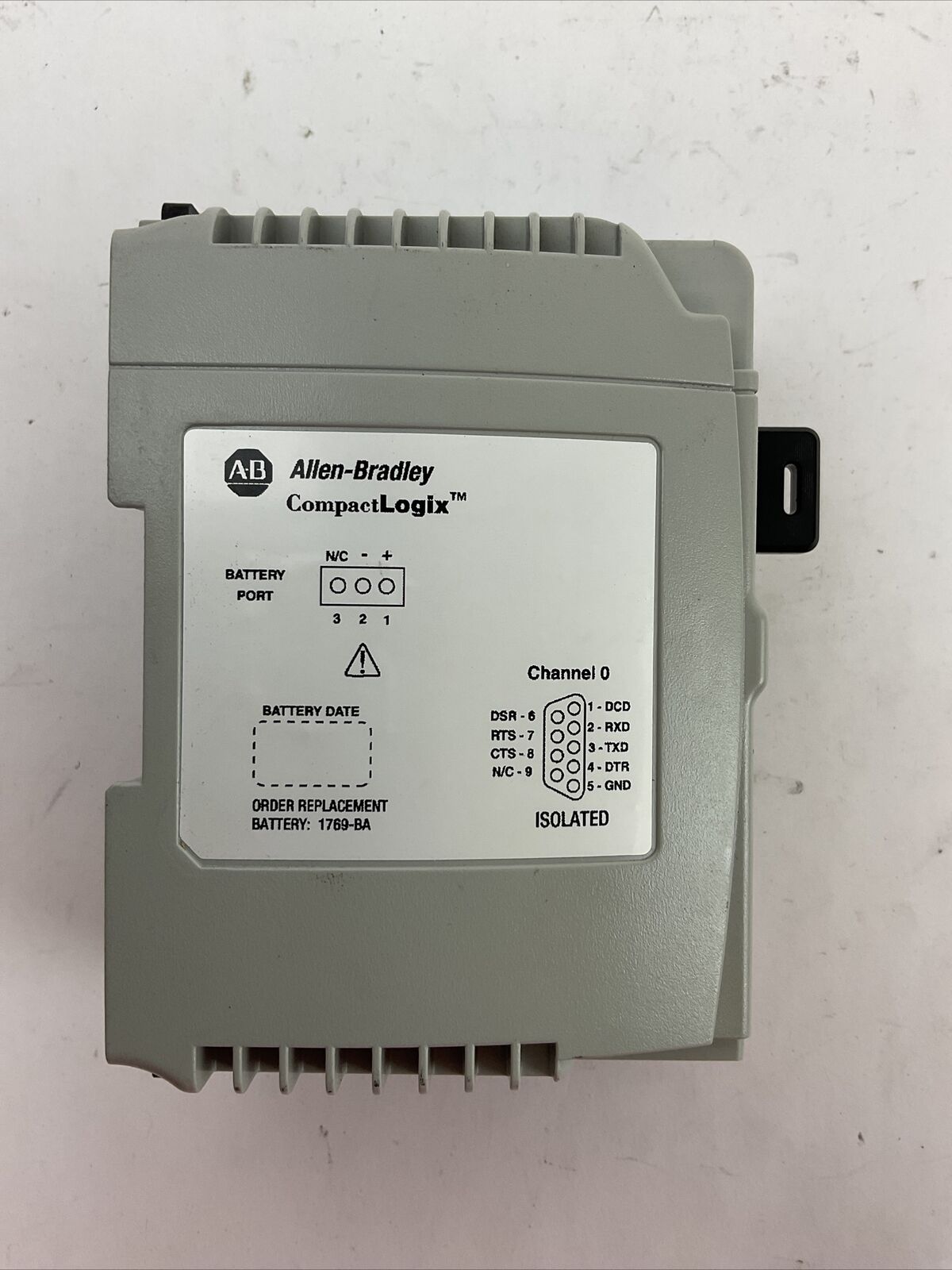 ALLEN BRADLEY 1769-L35E SER B FW REV 1.17 COMPACTLOGIX 1.5MB CONTROLLER