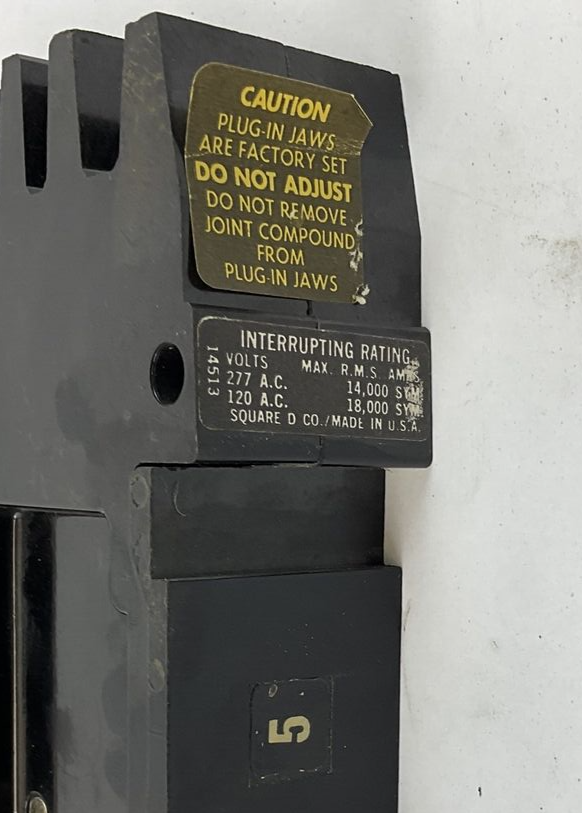 SQUARE D FY14020C CIRCUIT BREAKER 20A 277VAC 1-POLE ***LOTOF3***