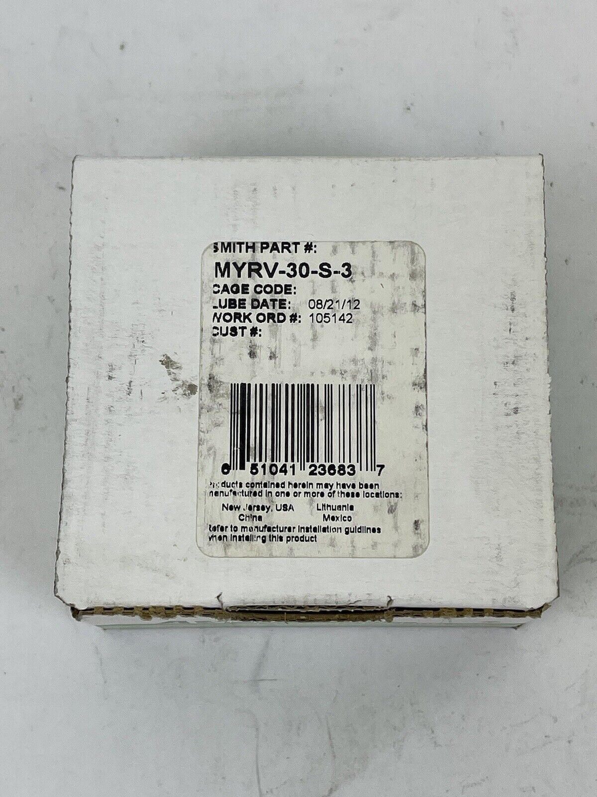 SMITH BEARING - MYRV-30-S-3 - NEW CAM YOKE ROLLER BEARING