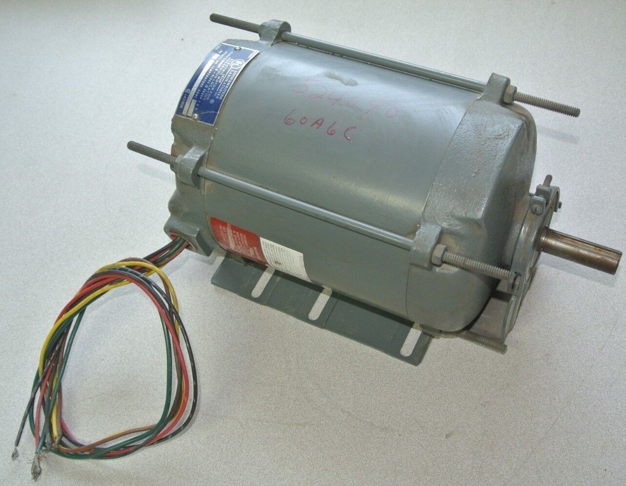 MARATHON UQH 56S1IE70H ELECTRIC MOTOR - 1140 RPM, 115V, 60Hz, 1 PHASE, 1/4HP,