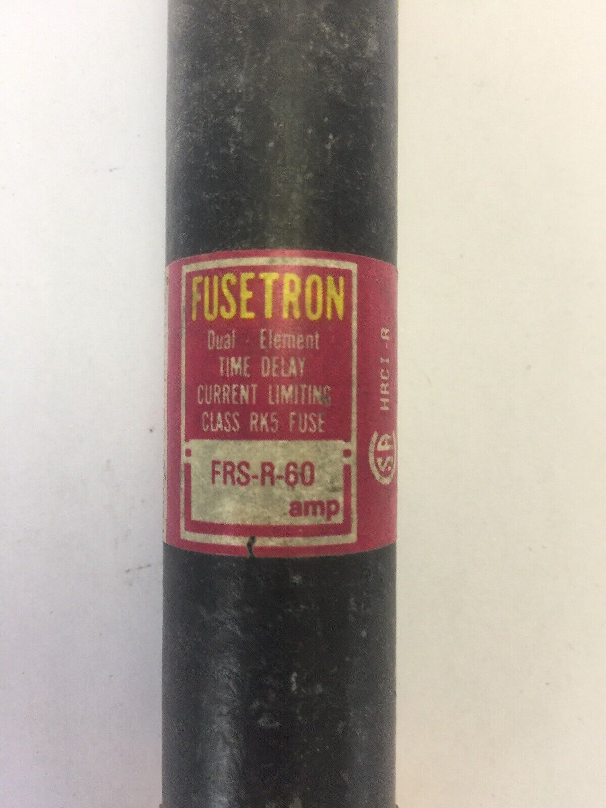 FUSETRON FRS-R-60 FUSE 600VAC 60AMP DUAL ELEMENT TIME DELAY CLASS RK5 (LOT OF 5)