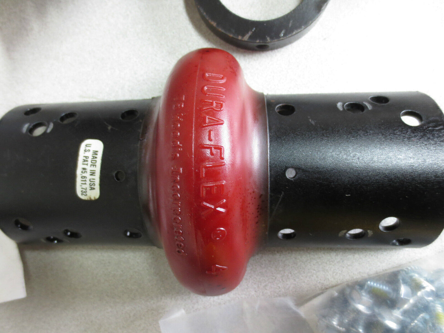 T.B. WOOD'S WES4 TIRE COUPLING SIZE 4 - 4.52" OD, 8.38 OAL, 7500 RPM MAX. - NEW