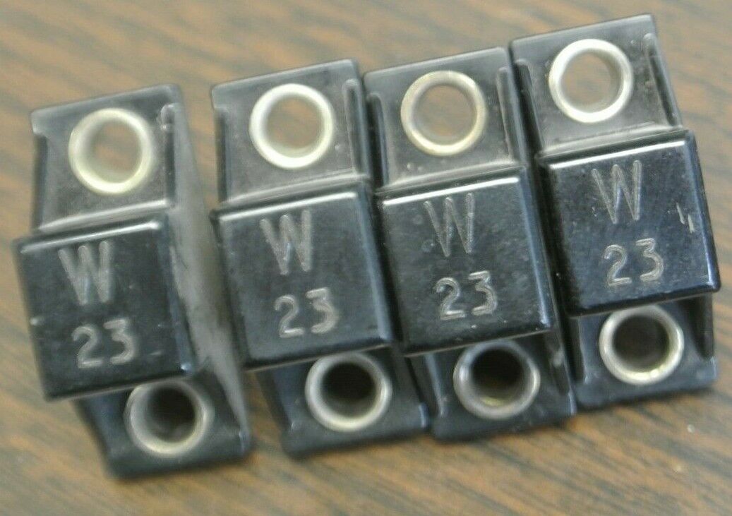 LOT of 4 / ALLEN-BRADLEY W23 THERMAL OVERLOAD HEATER ELEMENTS
