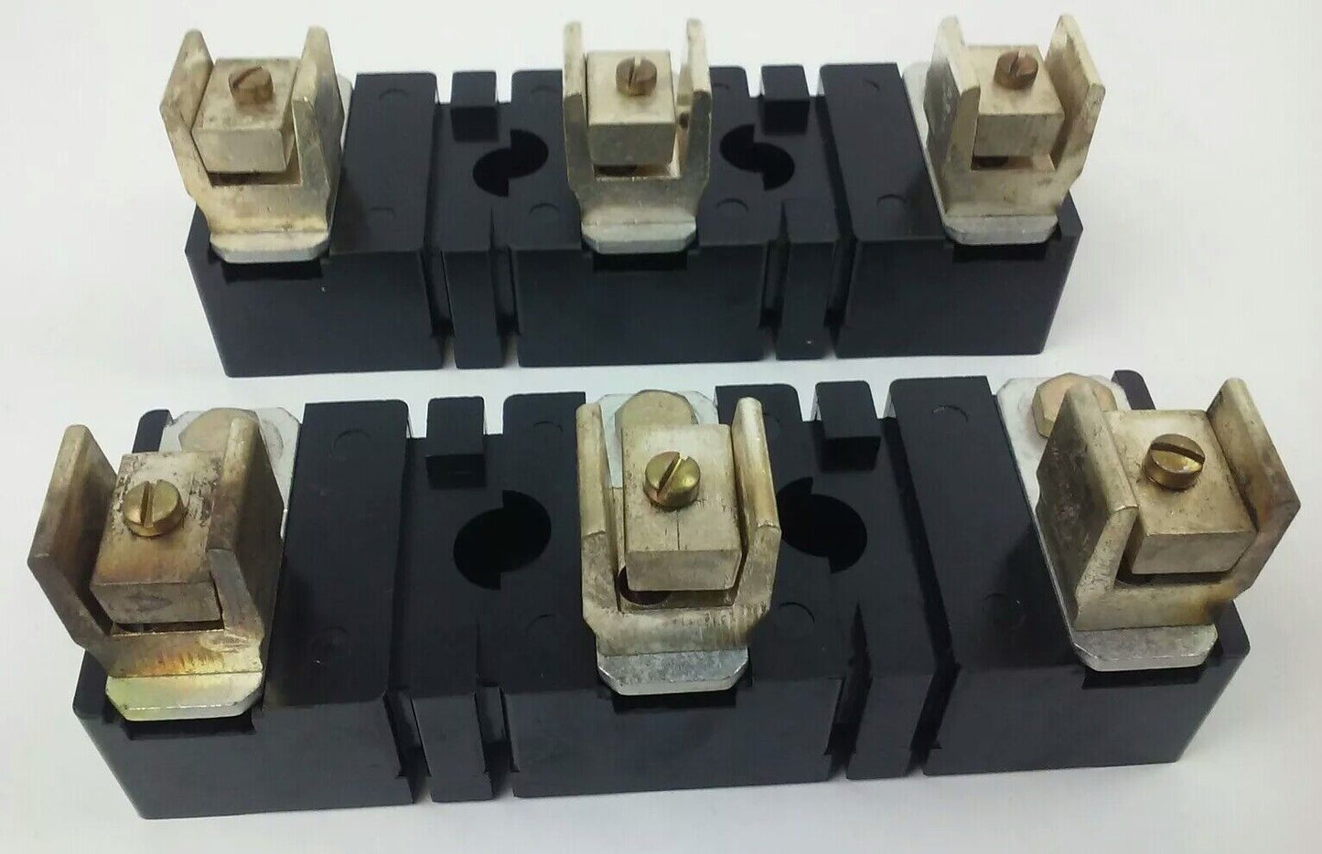 ALLEN BRADLEY 1491-N333 FUSE BLOCK,61-100A, 250- 600V, 3P, W/ X-410710, X-400656