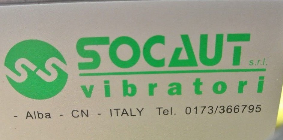 SOCAUT VIBRATORI MODEL VL30 PARTS VIBRATOR / PARTS FEEDER 110V - NO CONTROL UNIT
