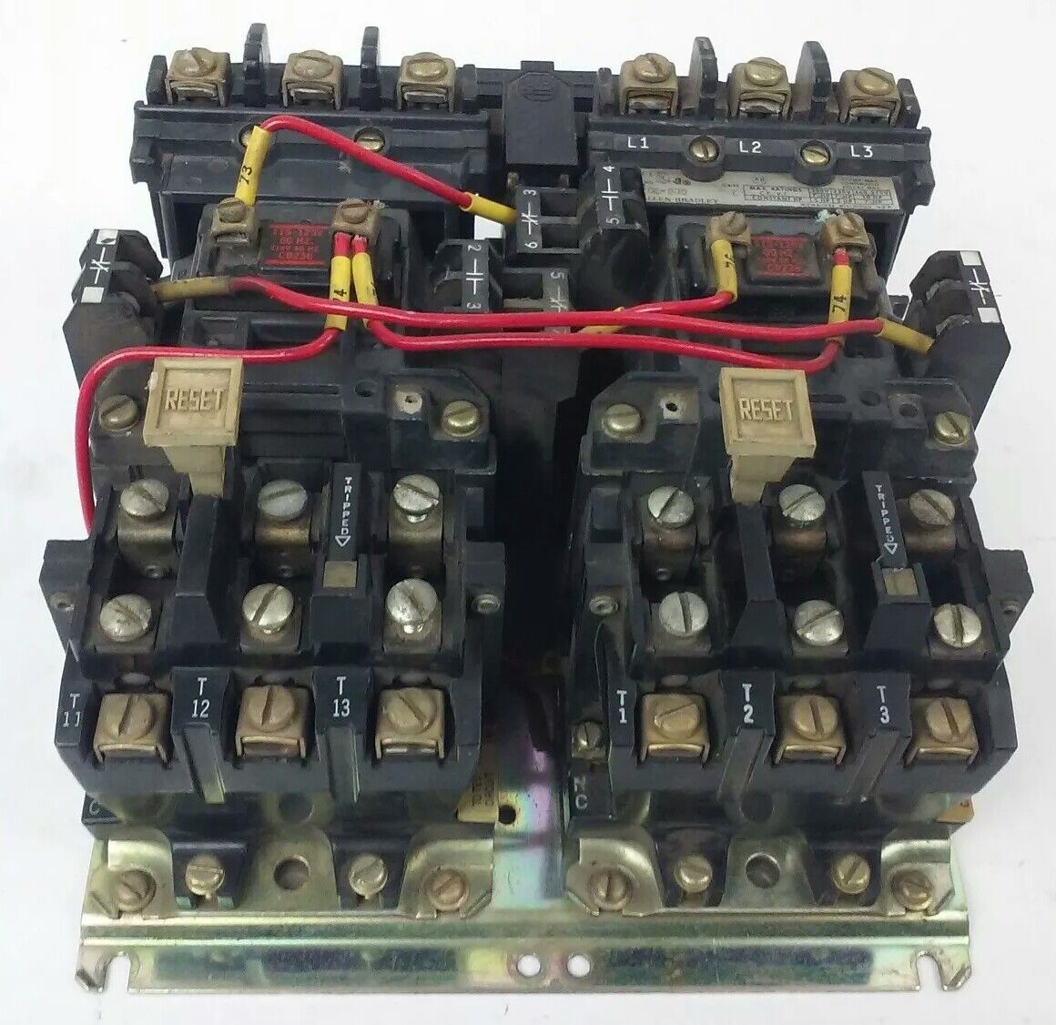 ALLEN BRADLEY, 520E-BOD , SER. C, REVERSING STARTER, SIZE 1, 600V, 120V COIL