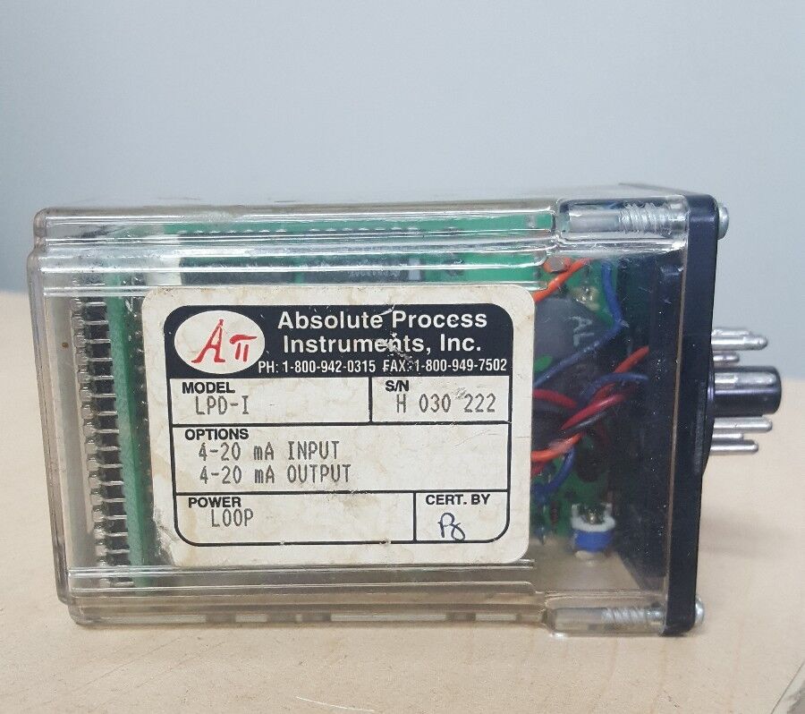 ABSOLUTE PROCESS INSTRUMENTS, INC. LPD-I POWER LOOP