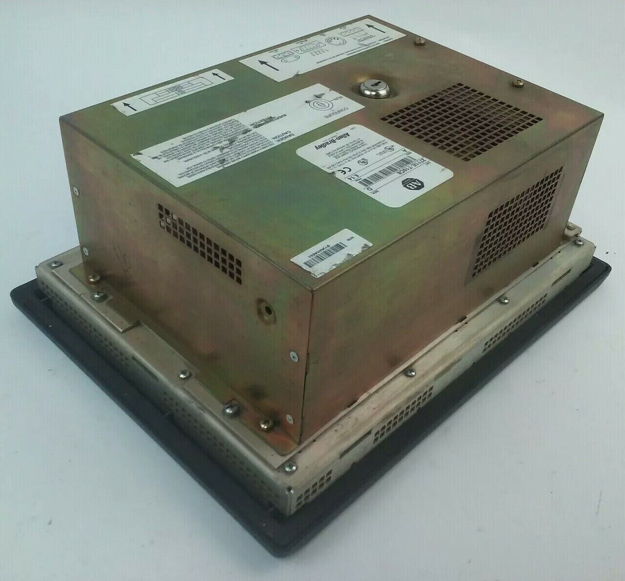 ALLEN BRADLEY 2711E-T10C6 SER. D REV. A PANELVIEW 1000E TERMINAL FRN 5.14