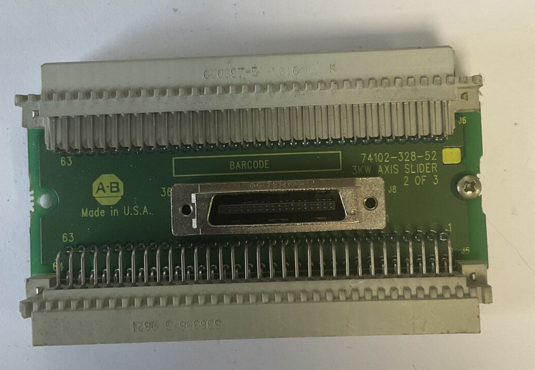 ALLEN BRADLEY 74102-32B-52 AXIS SLIDER BOARD 3KW