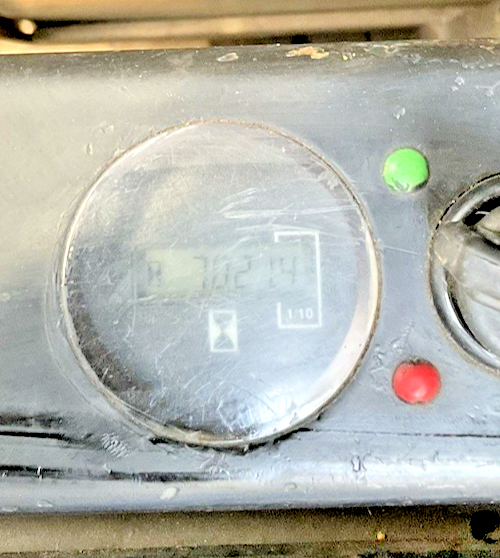 CROWN PE3540-60 PALLET JACK 6000LBS 24VDC BATT. TYPE E/ TRUCK TYPE E 7021.4HRS