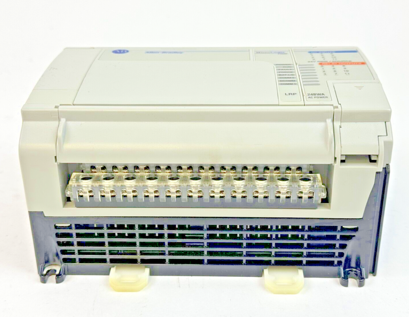 ALLEN-BRADLEY - 1764-24BWA SER. B REV. A - BASE UNIT & 1764-LRP - CPU UNIT