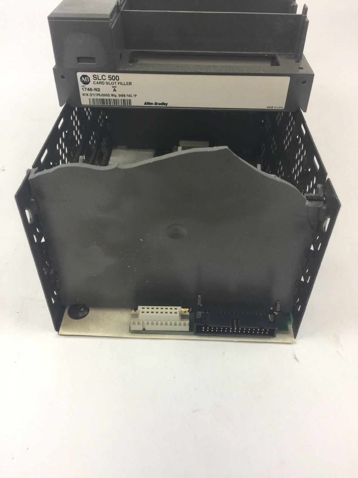 ALLEN BRADLEY 1746-A10 SLOT RACK SER B