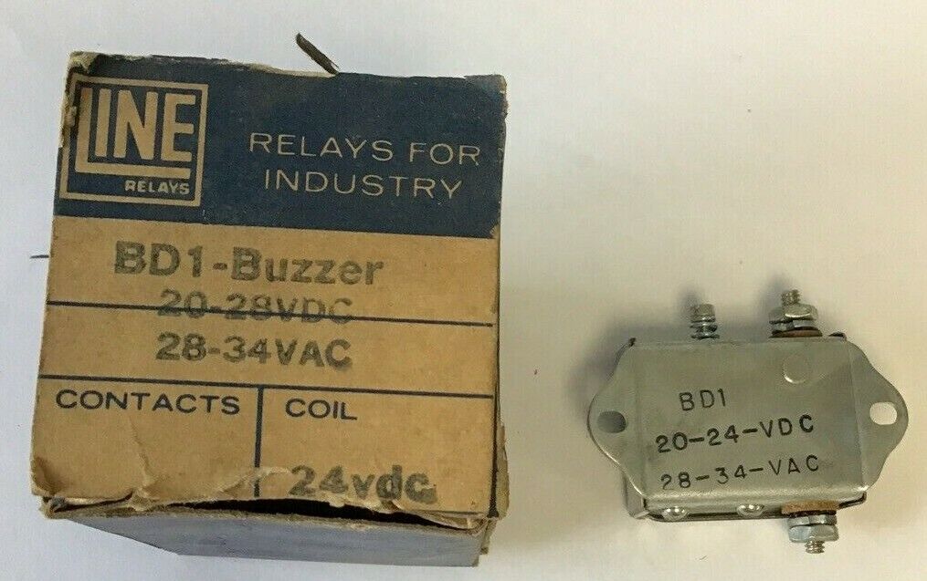LINE ELECTRIC BD1-BUZZER 20-24VDC 28-34-VAC