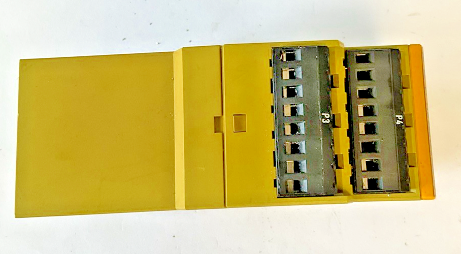 PILZ PNOZ X8P 120VAC 3N/0 2N/C 2SO SAFETY RELAY 120VAC 50-60HZ 6.5VA