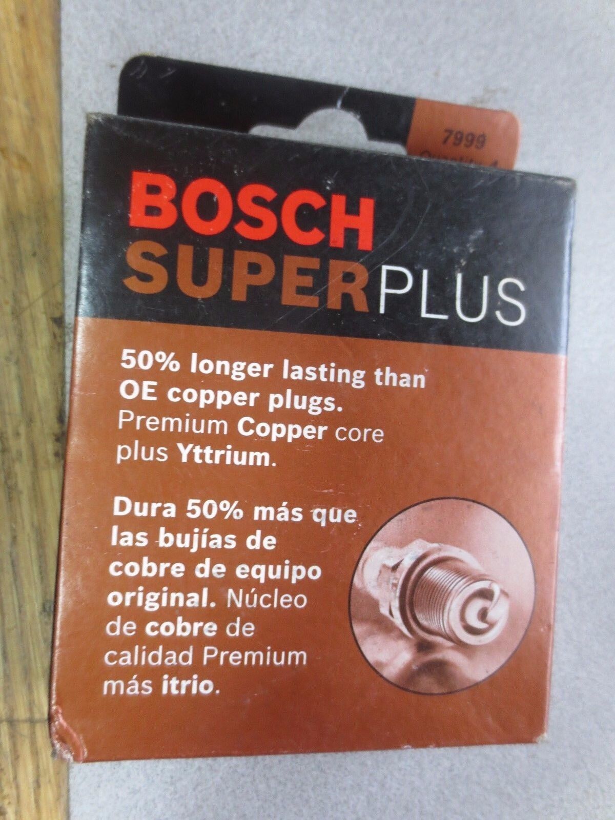 BOSCH 7999 / 0 242 236 538 SUPER PLUS SPARK PLUGS - NEW SURPLUS, PACK of 4 HONDA