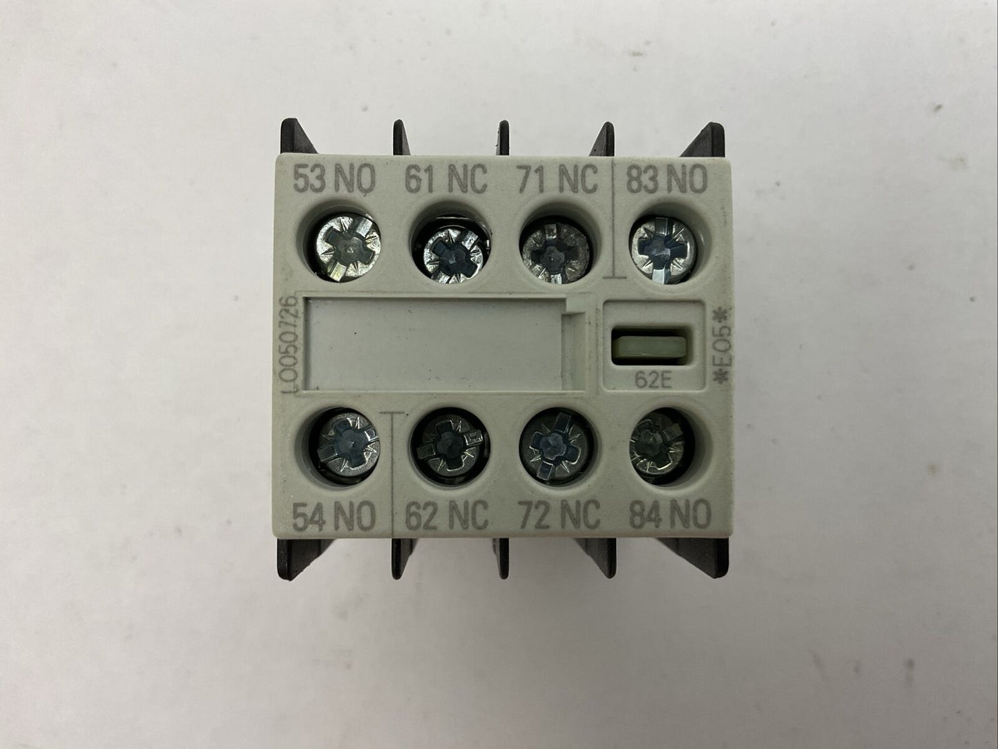 SIEMENS 3RH1911-1GA22 AUXILIARY CONTACT BLOCK 10A/240V GEN. USE