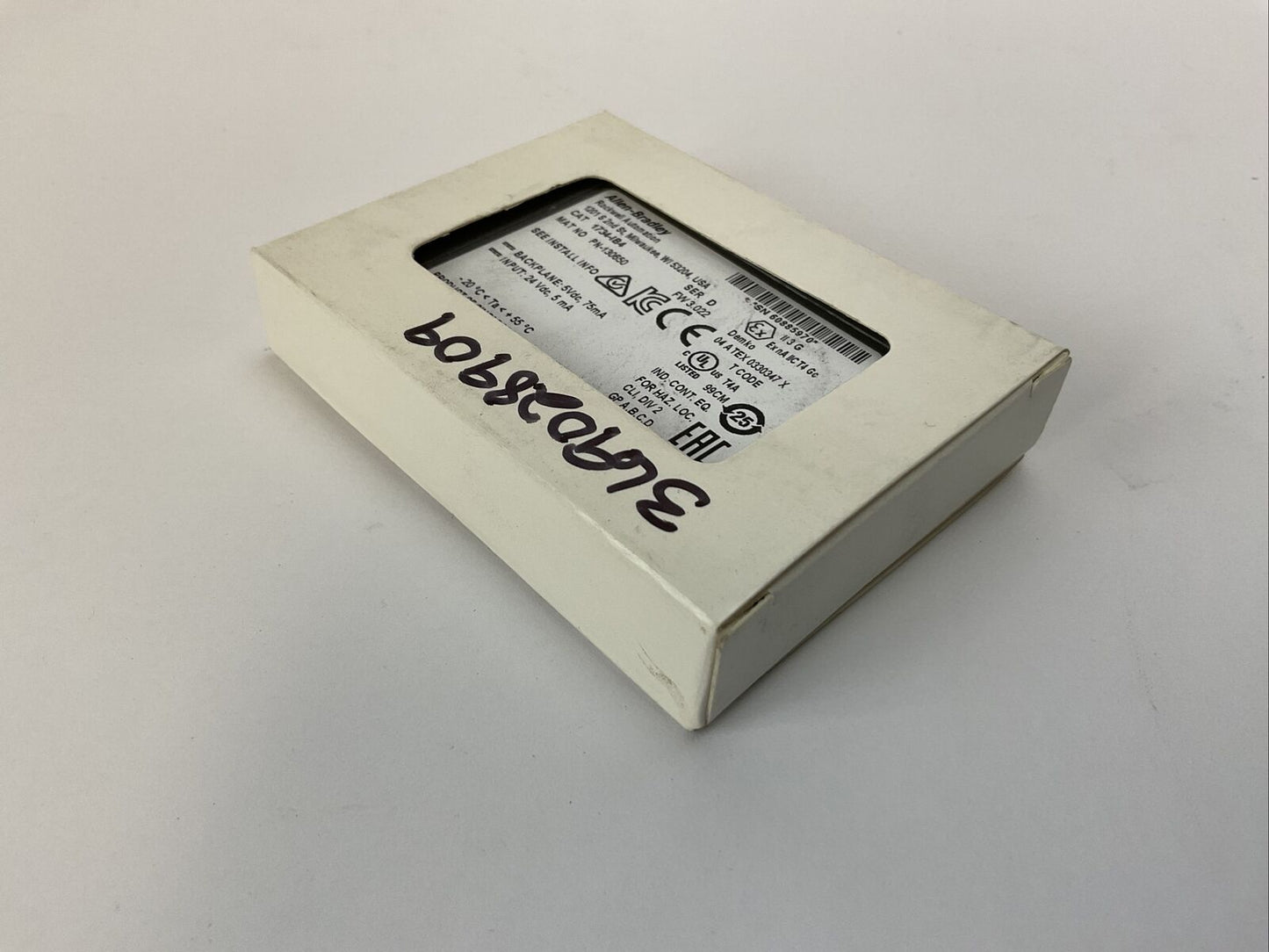ALLEN BRADLEY 1734-IB4 INPUT MODULE SER D INPUT 24VDC 5mA BACKPLANE 5VDC 75mA