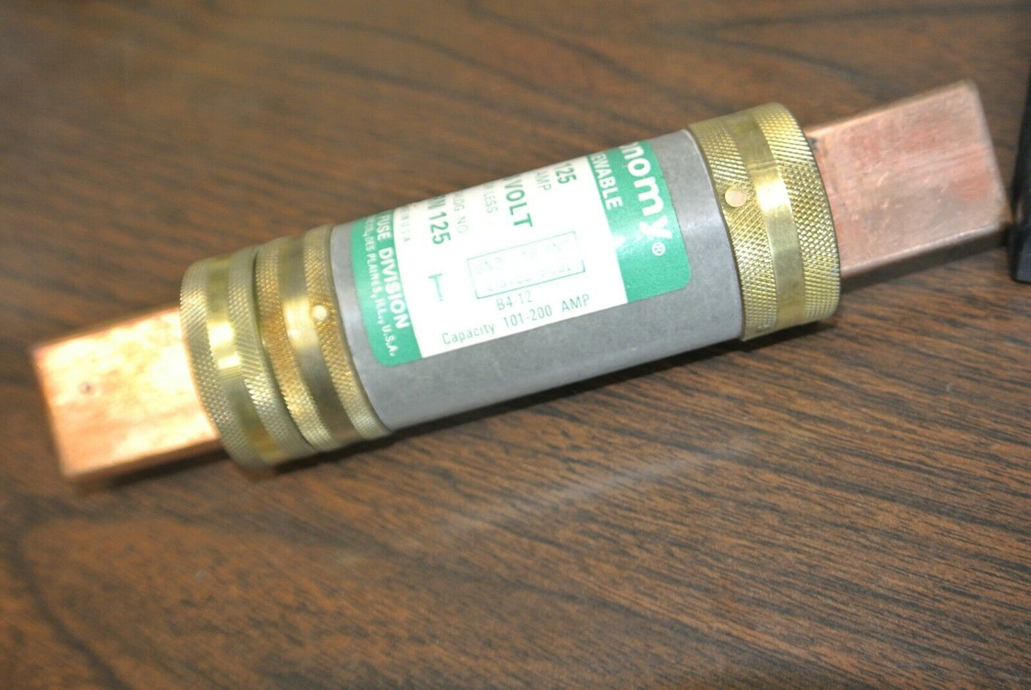 ECONOMY / FPE ERN125 RENEWABLE FUSE / 125A / 250V / NEW SURPLUS