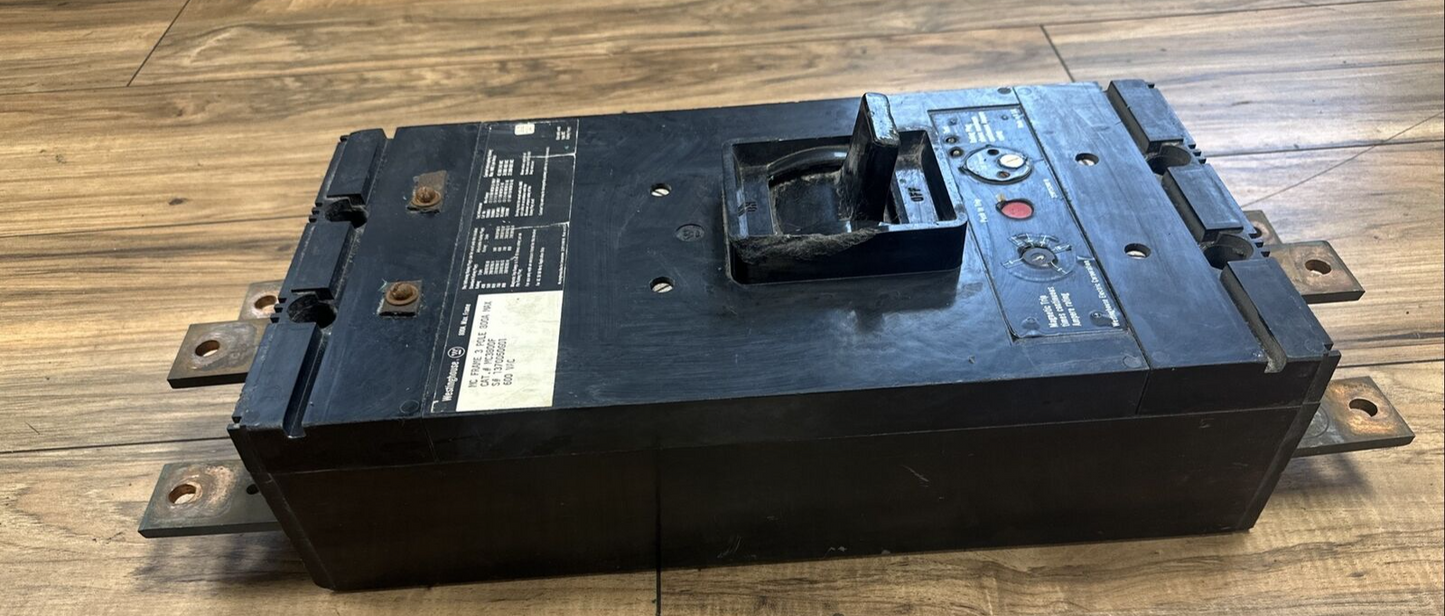 WESTINGHOUSE MC3800F 600VAC MC FRAME 3P 800A 1370D50G01 TRIP PLUG 700AMP
