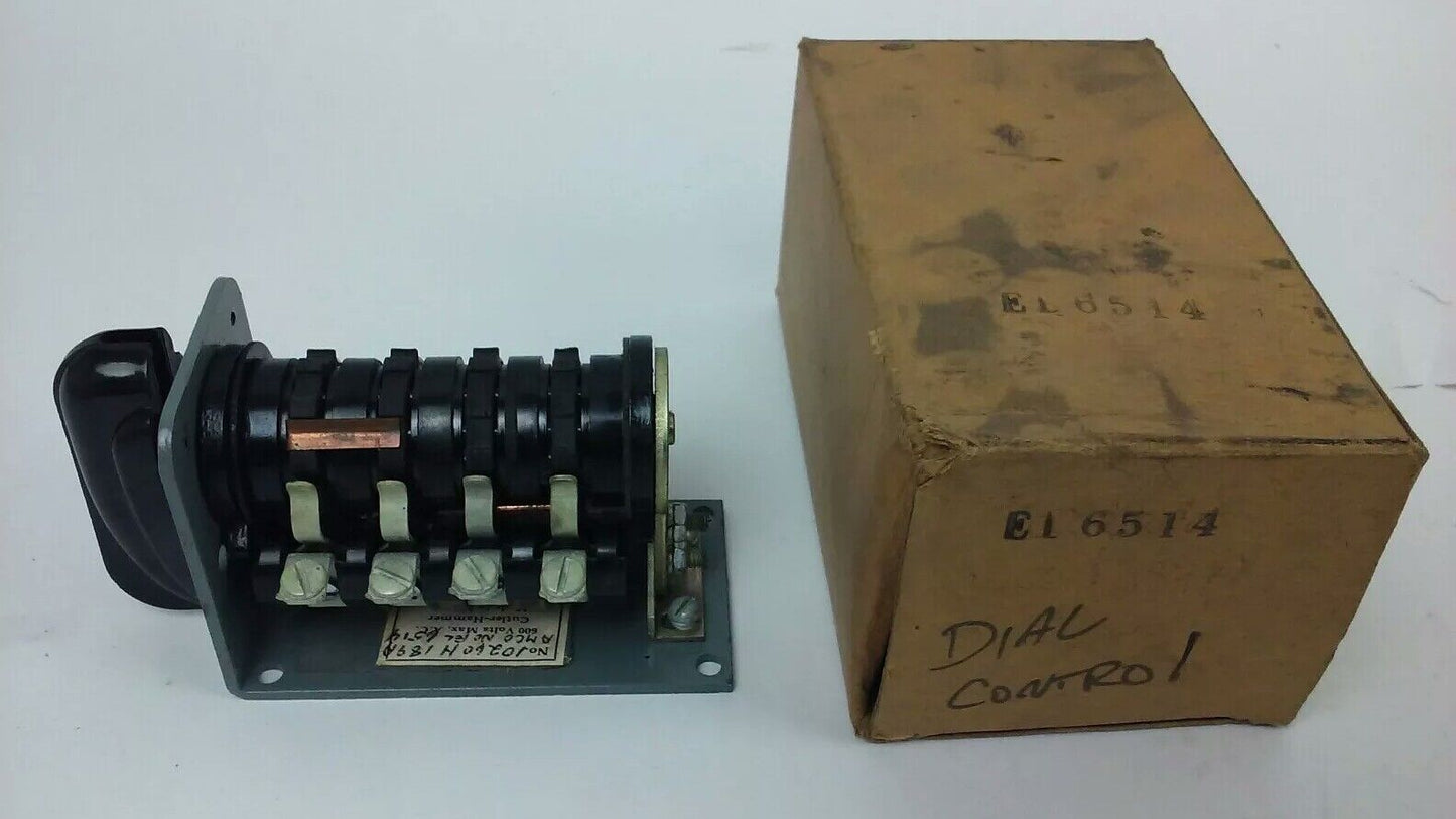 CUTLER HAMMER, 10260H189A, AMCO NO FEL 6514, 600V, DIAL CONTROL