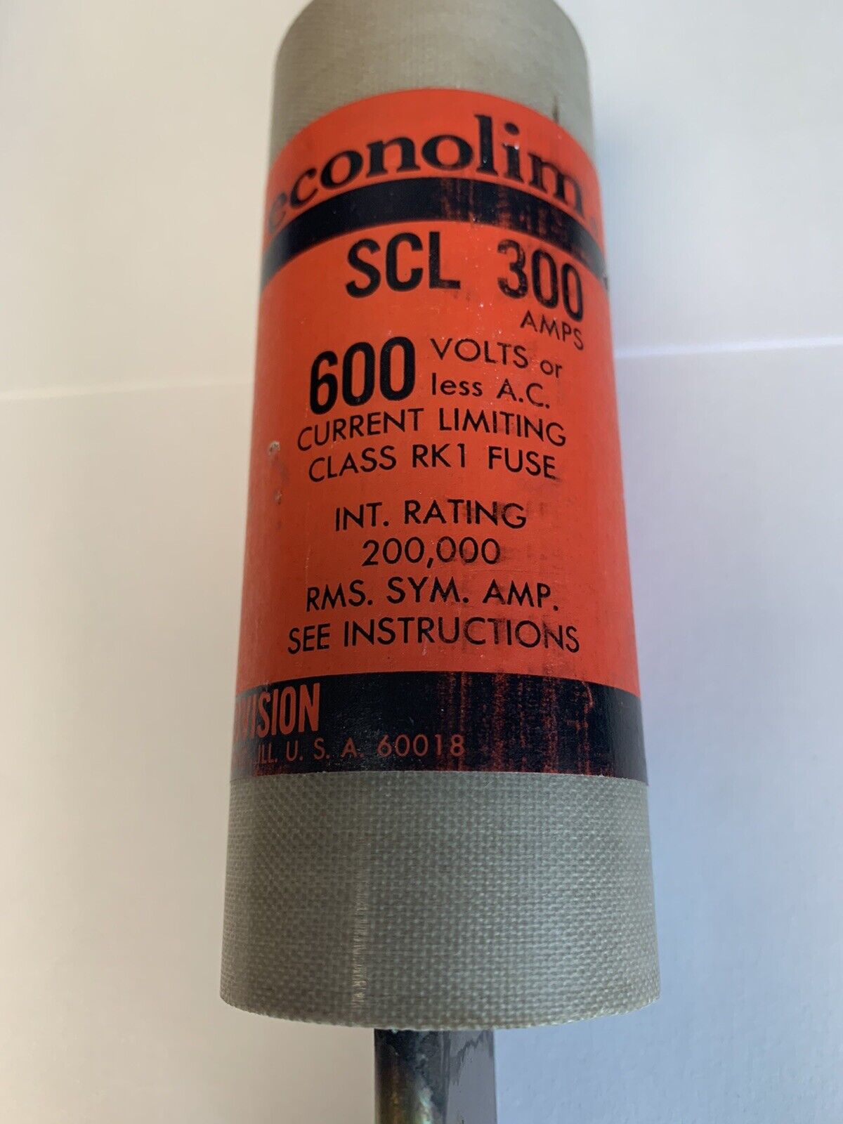 Economy Fuse SCL300 300A 600V Fuse