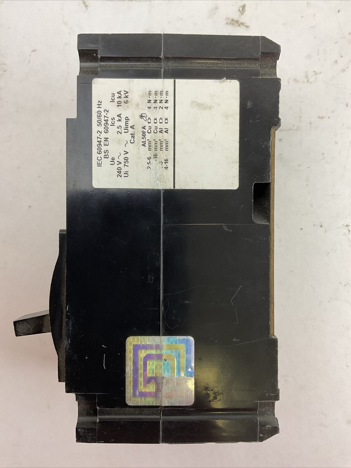 SQUARE D FA22020CA 240VAC 250VDC 20AMP 2POLE CIRCUIT BREAKER