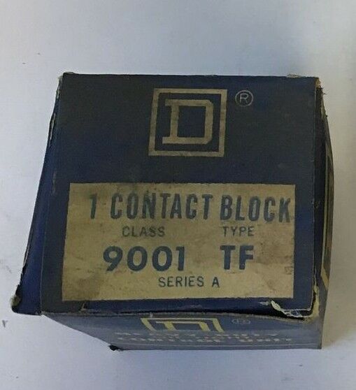 SQUARE D 9001 TF CONTACT BLOCK ***LOTOF2***