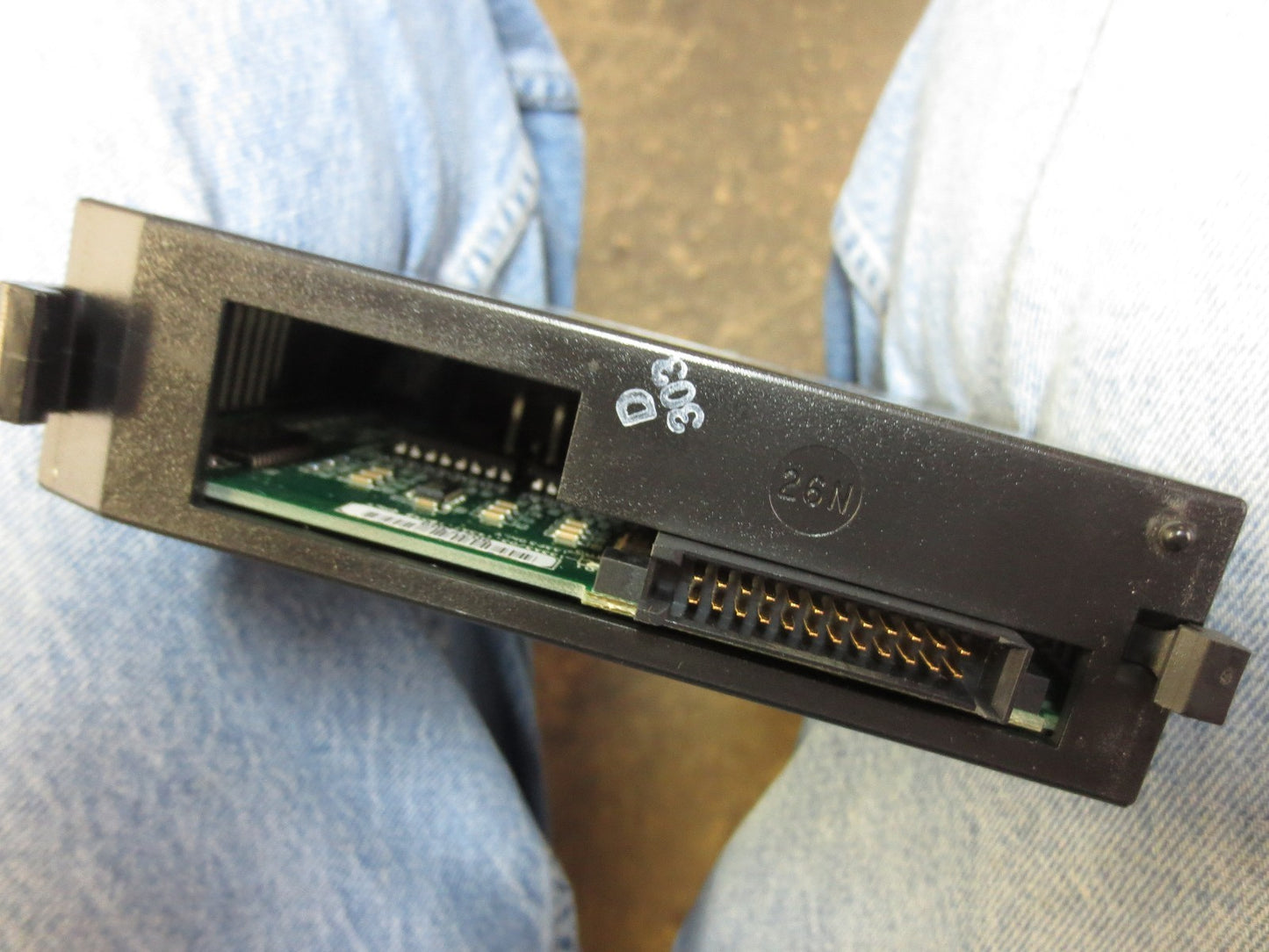 GE FANUC IC693MDL645F INPUT MODULE 24VDC 16PT POS/NEG LOGIC 7.5mA/Pt. - NO COVER