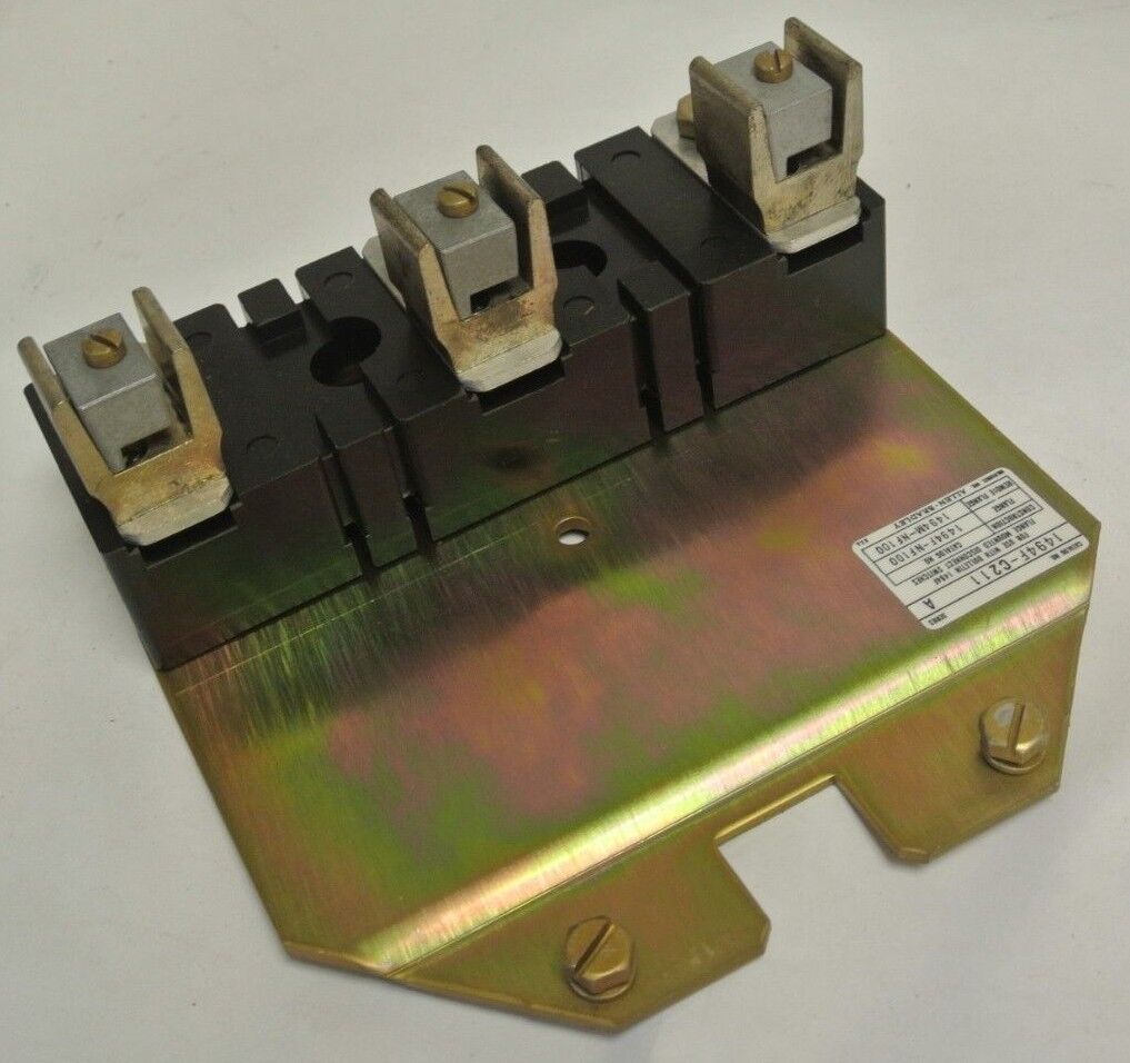 ALLEN-BRADLEY 1494F-C211 Ser. A FUSE BLOCK ADAPTER PLATE 250V, 100A w/ X-400656