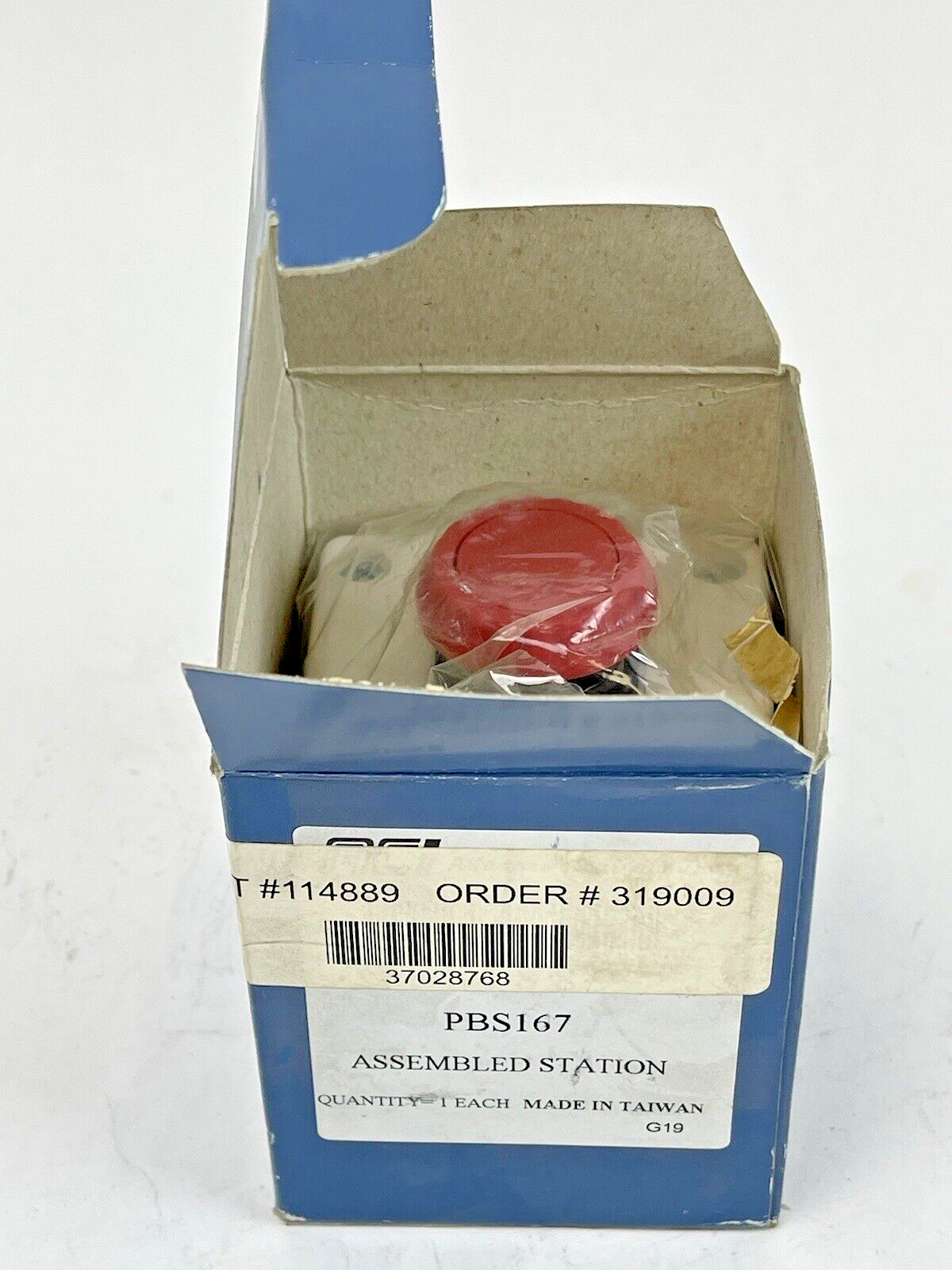ACI - 114889 - MUSHROOM HEAD CONTROL STATION - EMERGENCY STOP - PBS167