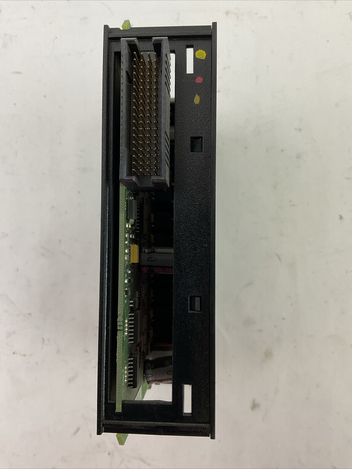 ALLEN BRADLEY 1756-OB16E SER A CAT REV H01 F/W REV 2.4 DC EFUSED OUT 16PT 24VDC