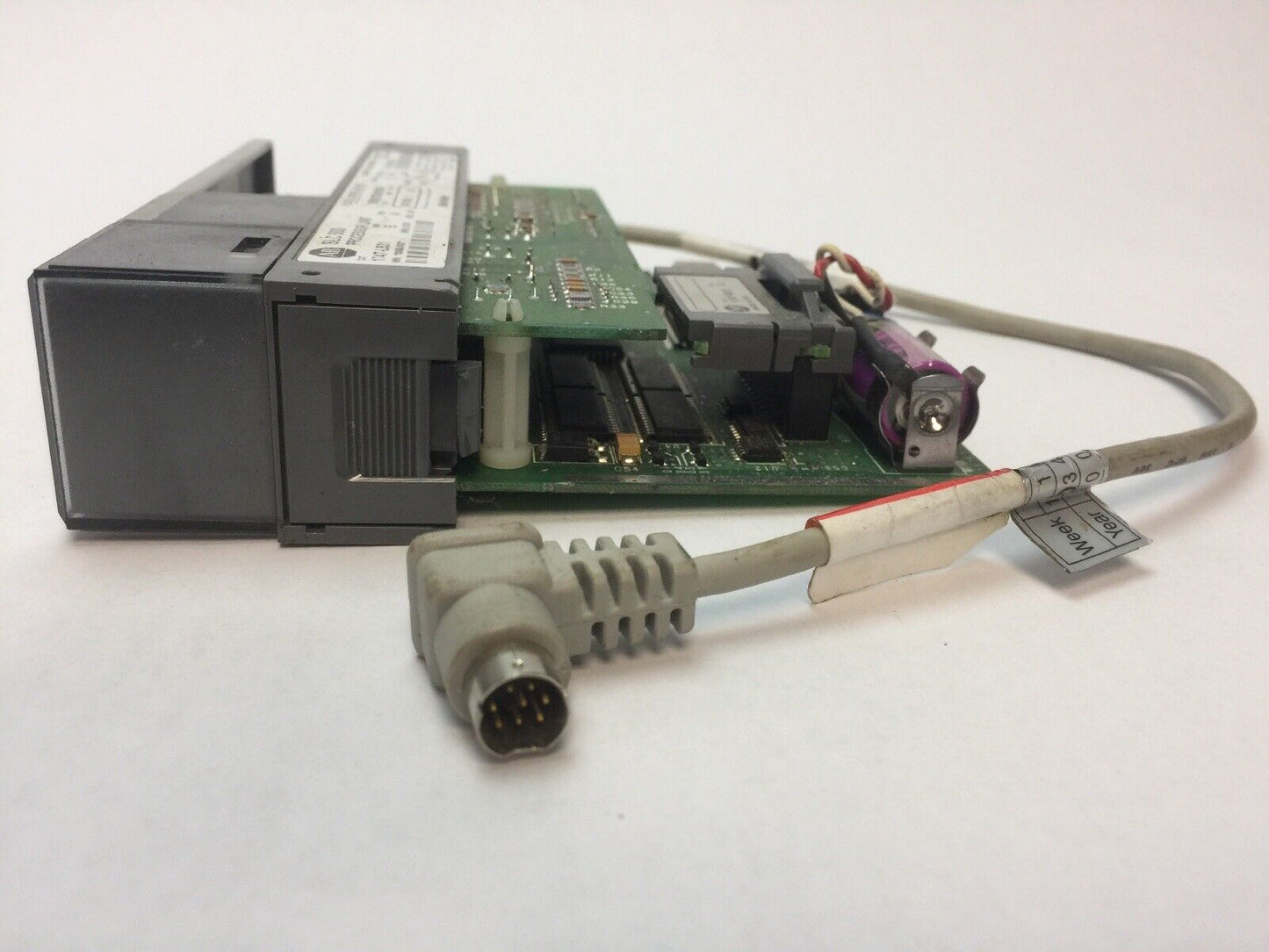 ALLEN BRADLEY 1747-L531 PROCESSOR UNIT 1747-M11 MEMORY 1761-CBL-AP00 CABLE