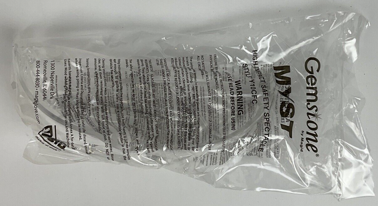 MAGID Y10CFC-N SAFETY GLASSES CASE OF 12