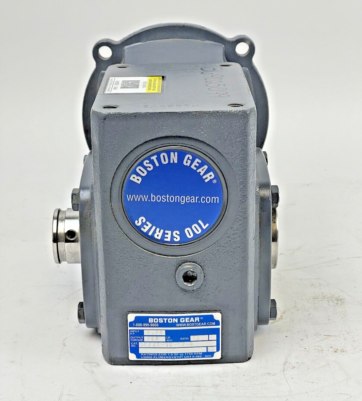 BOSTON GEAR - SF721-10-B7-G - WORM GEAR SPEED REDUCER- 700 SERIES - 14346 - 10:1