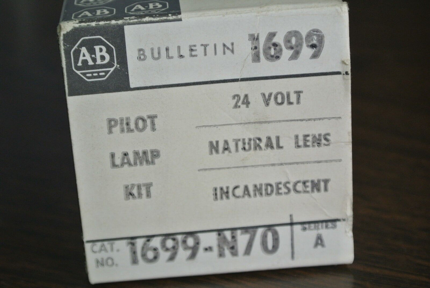ALLEN-BRADLEY 1699-N70 PILOT LAMP KIT - 24V, NATURAL LENS - NEW SURPLUS