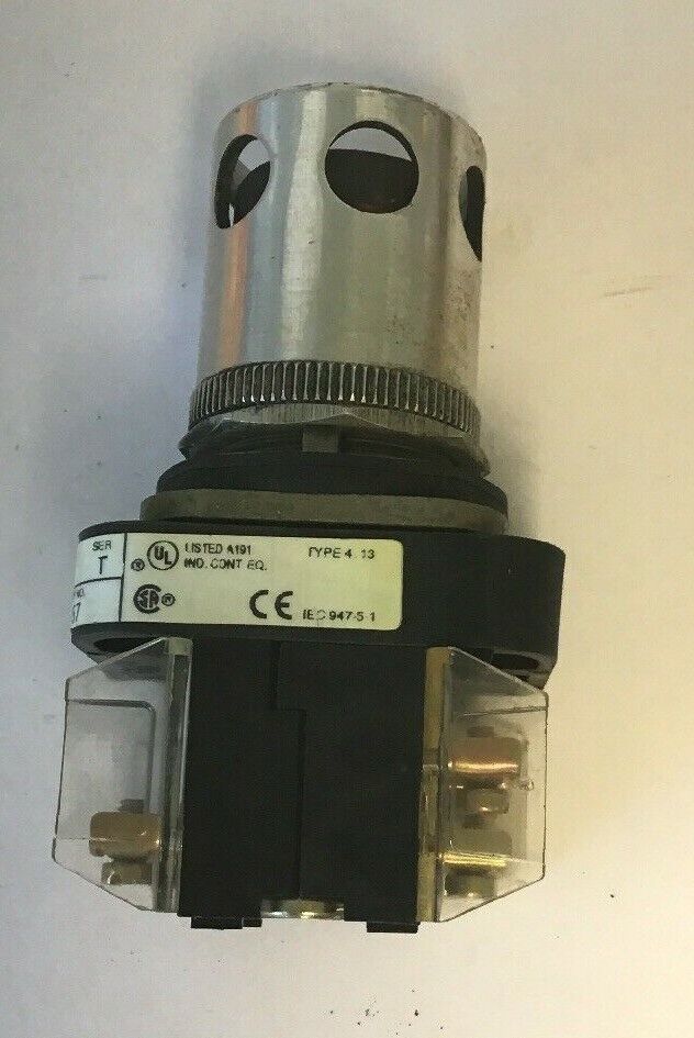 Allen Bradley 800T-QA24 ORANGE ILL. 24V Push button SER. T