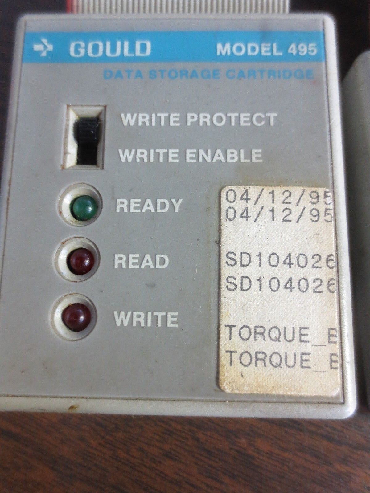 GOULD 110-0178 / MODEL 495 - DATA STORAGE CARTRIDGE
