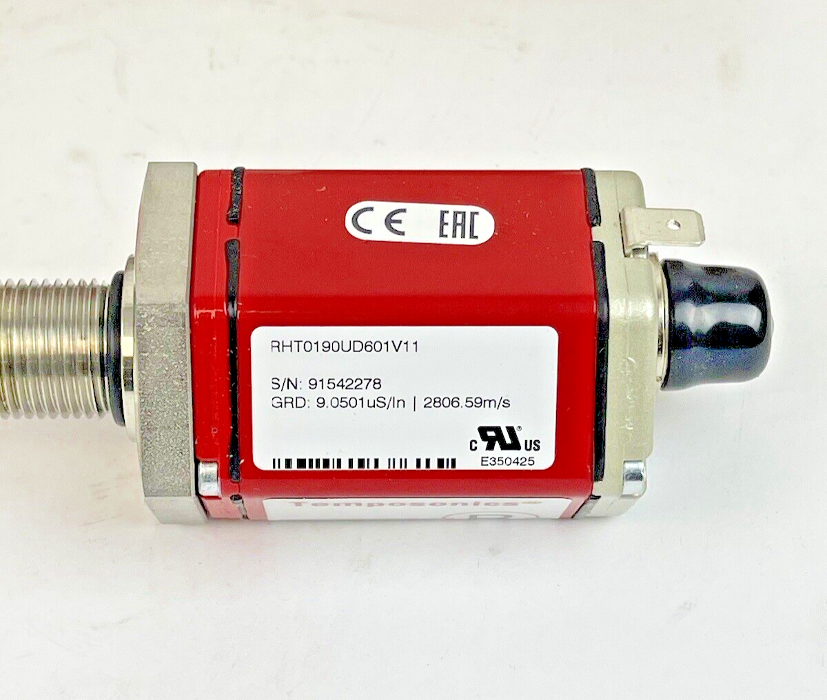 MTS TEMPOSONICS - RHT0190UD601V11 - LINEAR POSITION SENSOR - R SERIES - ROD SENS