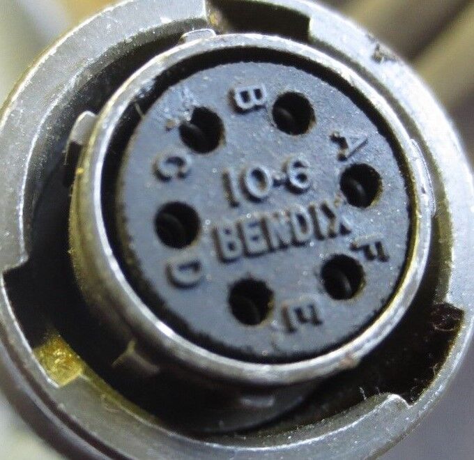 ATLAS COPCO 9040-100806 6-PIN PENDANT CABLE ASSEMBLY x 6 METERS