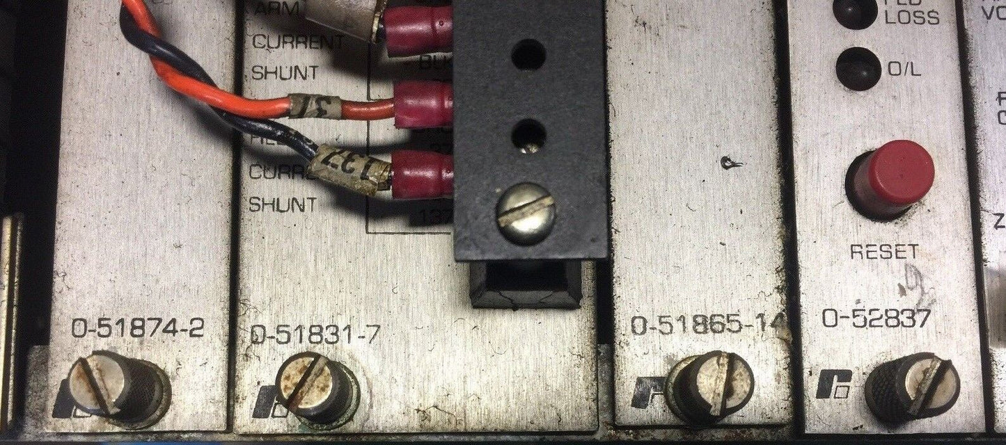 RELIANCE ELECTRIC MX PAK PLUS VS SPINDLE DRIVE 801429-21TE.