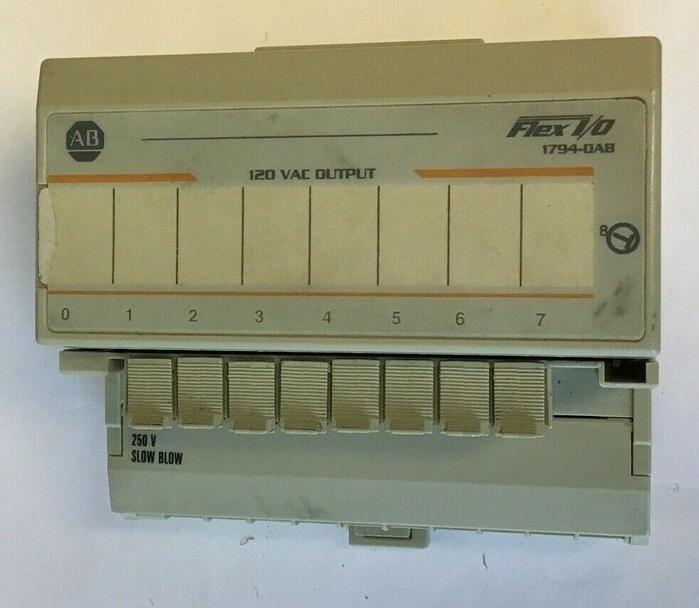 ALLEN BRADLEY 1794-OA8/A MODULE W/ 1794-TBNF/A TERMINAL BLOCK