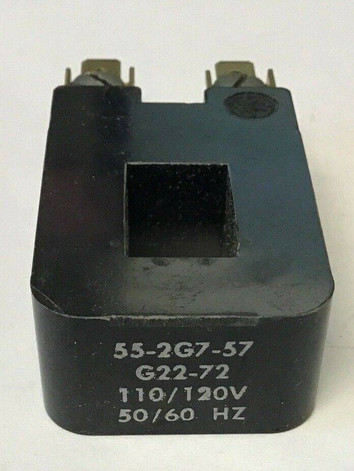 GENERAL ELECTRIC 55-2G7-57 G22-72 COIL 110/120V 50/60HZ