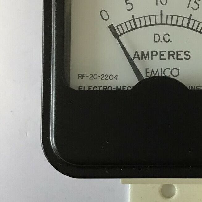 HARNISCHFEGER P&H RF-2C-2204 EMICO DC AMMETER