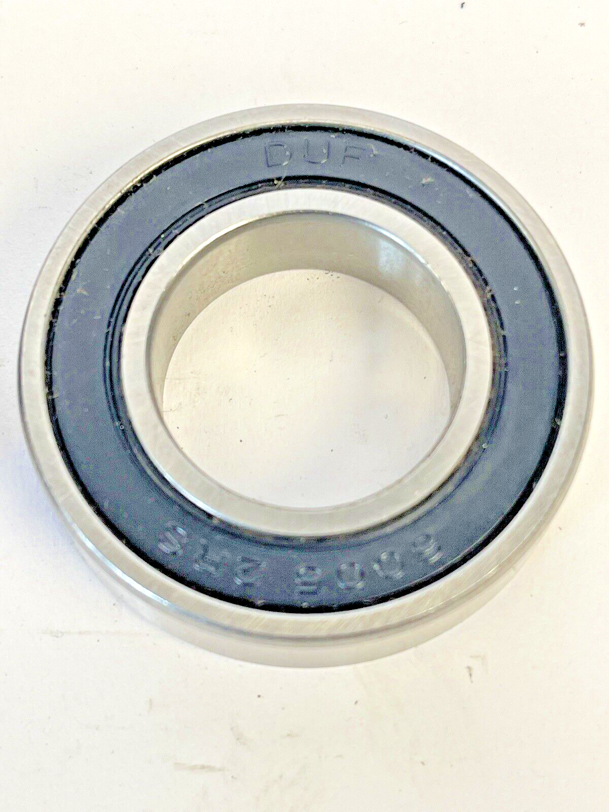 DUF *LOT OF 2*- 6005-2RS -DEEP GROOVE DOUBLE RUBBER SEAL BALL BEARING-25x47x12mm