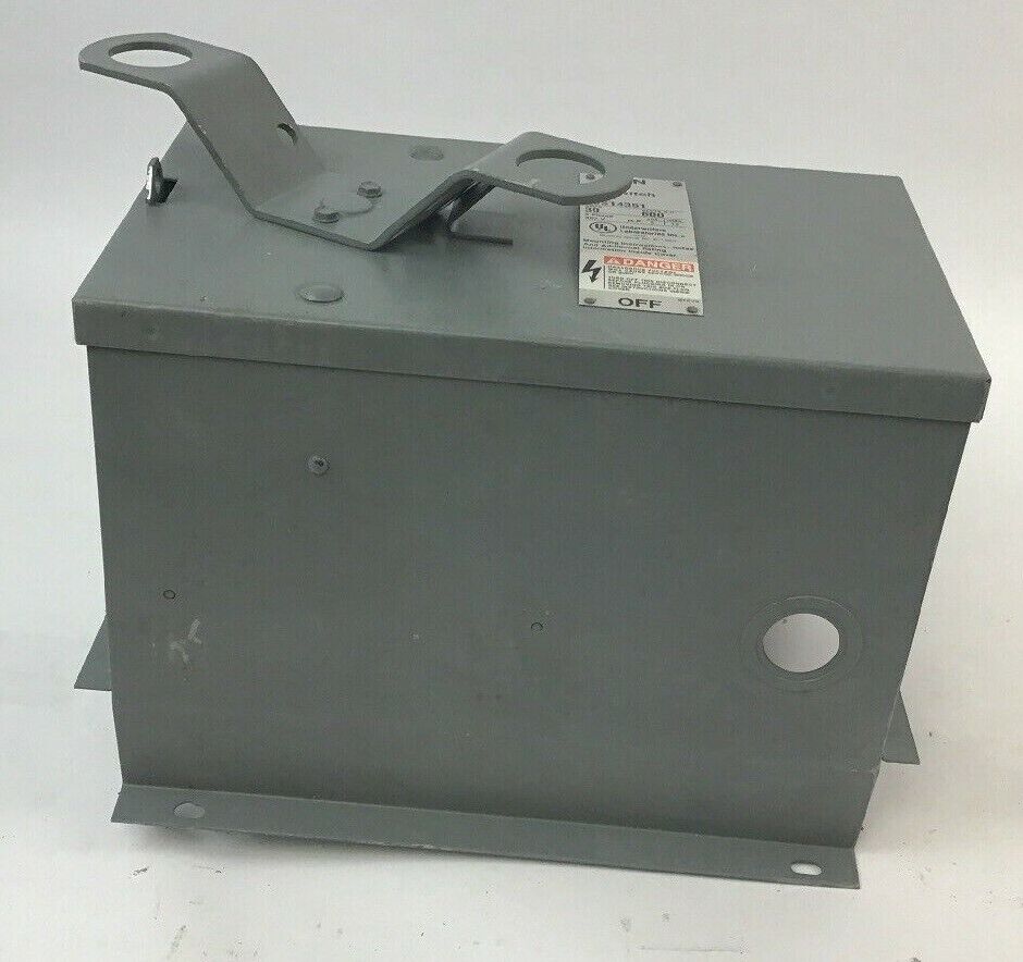 ITE BD SWITCH PLUG BOS14350 30 AMP 600VAC 3PHASE 480V
